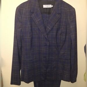 MM Lafleur Ross Blazer in Multi Plaid